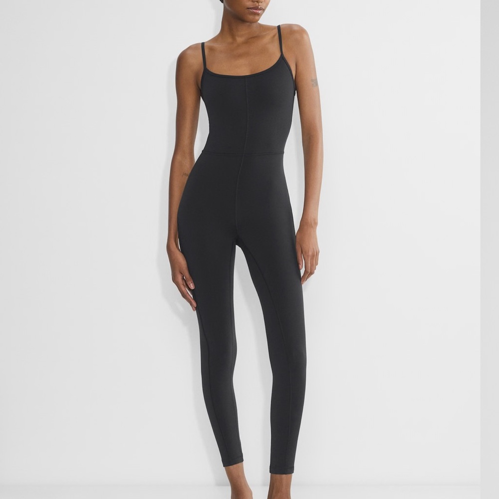 Wilfred Black Fitted Jumpsuit